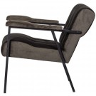 WOOOD SCOTT VELVET ARMCHAIR - WARM GREEN/GRAY GREEN thumbnail