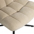 WOOOD JOB SWING ARMCHAIR IN BOUCLE - SAND thumbnail