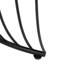 S/2 COFFE TABLE BLACK METAL-GLASS 89 X 80 X 51 CM thumbnail