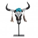 HEAD BULL POLYRESIN DECORATION 49 X 16 X 69 CM thumbnail