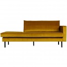 WOOOD RODEO DAYBED RIGHT VELVET OCHRE thumbnail