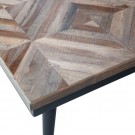WOOOD RHOMBIC COFFEE TABLE WOOD/METAL 120x60CM thumbnail