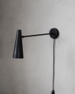 Vegglampe, HDPrecise, Matt svart thumbnail