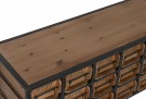  NEW DELHI Metall og gran 142X30X50 med hjul thumbnail