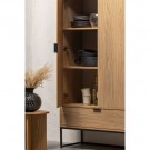 WOOOD SILAS 2-DOORS CABINET OAK DECOR [fsc] thumbnail