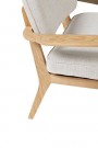 Hübsch Haze Lounge Chair Grey/Natural slett thumbnail
