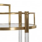 CAMARERA FURNITURE GOLDEN METAL ROOM 50 X 50 X 82 CM thumbnail