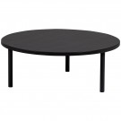 WOOOD Laut salongbord furu rundt ø80cm dyp svart [fsc] thumbnail