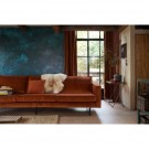 WOOOD RODEO SOFA 3 SEATER VELVET RUST thumbnail