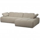 WOOOD MOJO CHAISE LONGUE BOUCLÉ BEIGE MELANGE Høyre / venstre. thumbnail