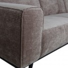 WOOOD STATEMENT CORNER SOFA RIGHT FLAT RIB TAUPE thumbnail