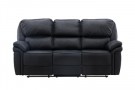 Saranda reclinersofa svart thumbnail