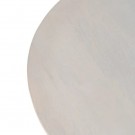DINING TABLE WHITE MANGO WOOD ROOM 100 X 100 X 78 CM thumbnail
