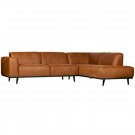 WOOOD STATEMENT CORNER SOFA RIGHT COGNAC thumbnail