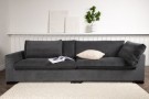 Durham 3-seter sofa mørkegrå thumbnail