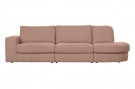 Vtwonen FAMILY 2,5-SEATER SOFA ROUNDED RIGHT PINK thumbnail