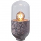 Asel bordlampe marmorglass gråbrun thumbnail