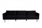 Zoom 3-seter sofa svart thumbnail