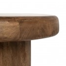 Sett : 2 COFFE TABLE BROWN MANGO WOOD ROOM 80 X 80 X 41 CM thumbnail