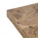 MAIN TABLE NATURAL-BLACK WOOD / METAL 120 X 60 X 45 CM thumbnail