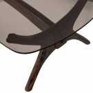 WOOOD FLASH COFFEE TABLE MANGO WOOD/GLASS WALNUT thumbnail