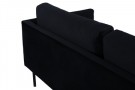 Zoom 2-seter sofa svart thumbnail