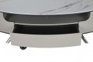 COFFEE TABLE MARBLE STEEL 140X75X40 MB-217636 thumbnail