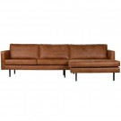 WOOOD RODEO CHAISE LONGUE RIGHT COGNAC thumbnail