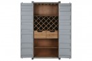 BARSKAP BOTELLERO METAL MDF 76,5X41X157,5 CONTAINER thumbnail