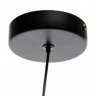 Taklampe svart-gull metall 11x11x26 thumbnail