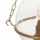 CEILING LAMP GOLD METAL / GLASS LIGHTING 35 X 35 X 70 CM thumbnail