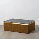 SOFABORD MED MARMORPLATE - MANGOTRE 120 X 80 X 42 CM thumbnail