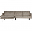 WOOOD RODEO CHAISE LONGUE LEFT ELEPHANT SKIN thumbnail