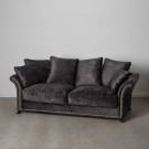 3 seter sofa mørkegrå 228x97x100 thumbnail
