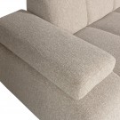 WOOOD MOJO CHAISE LONGUE BOUCLÉ BEIGE MELANGE Høyre / venstre. thumbnail