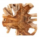MAIN TABLE NATURAL WAY TEAK WOOD ROOM 80 X 80 X 45 CM thumbnail
