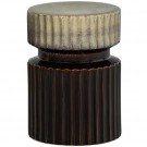 WOOOD Geer sidebord keramisk espresso 48xø35cm thumbnail