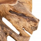 MAIN TABLE NATURAL WAY TEAK WOOD ROOM 80 X 80 X 45 CM thumbnail