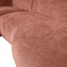 WOOOD POLLY CHAISE LONGUE LEFT PINK thumbnail