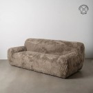  BETTAN 3 SEATER SOFA TAUPE OLD FABRIC 240 X 107 X 79,50 CM thumbnail