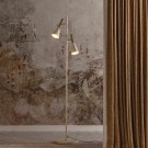 Body gulvlampe metall sand/gull thumbnail