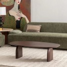 COFFE TABLE BROWN MANGO WOOD ROOM 120 X 60 X 35 CM thumbnail