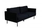 Zoom 2-seter sofa svart thumbnail