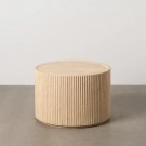 COFFE TABLE BEIGE MAGNESIUM 67 X 67 X 46 CM thumbnail
