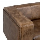 2 seter sofa brun 146x76x63 thumbnail