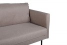 Zoom 3-seter sofa brun  thumbnail