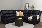 Venture Home Saranda Reclinersoffor Svart thumbnail