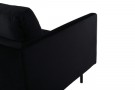 Zoom 3-seter sofa svart thumbnail