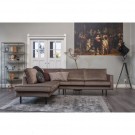 WOOOD RODEO CORNER SOFA LEFT VELVET TAUPE thumbnail