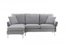 Toulouse 3-seter sofa grå thumbnail